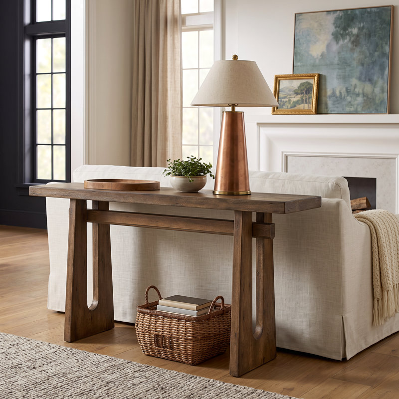 Console en bois 59,2 "Modari, 59'', Walnut Brown