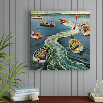 «Faire un réveil», reproduction d'art sur toile tendue