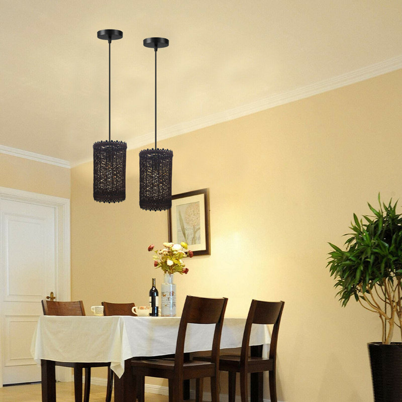 55.88cm H Metal Novelty Lamp Shade ( Uno ) in Brown