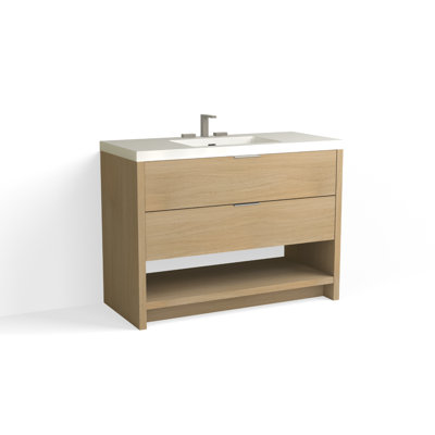 Vue 48" W Freestanding Single Bathroom Vanity