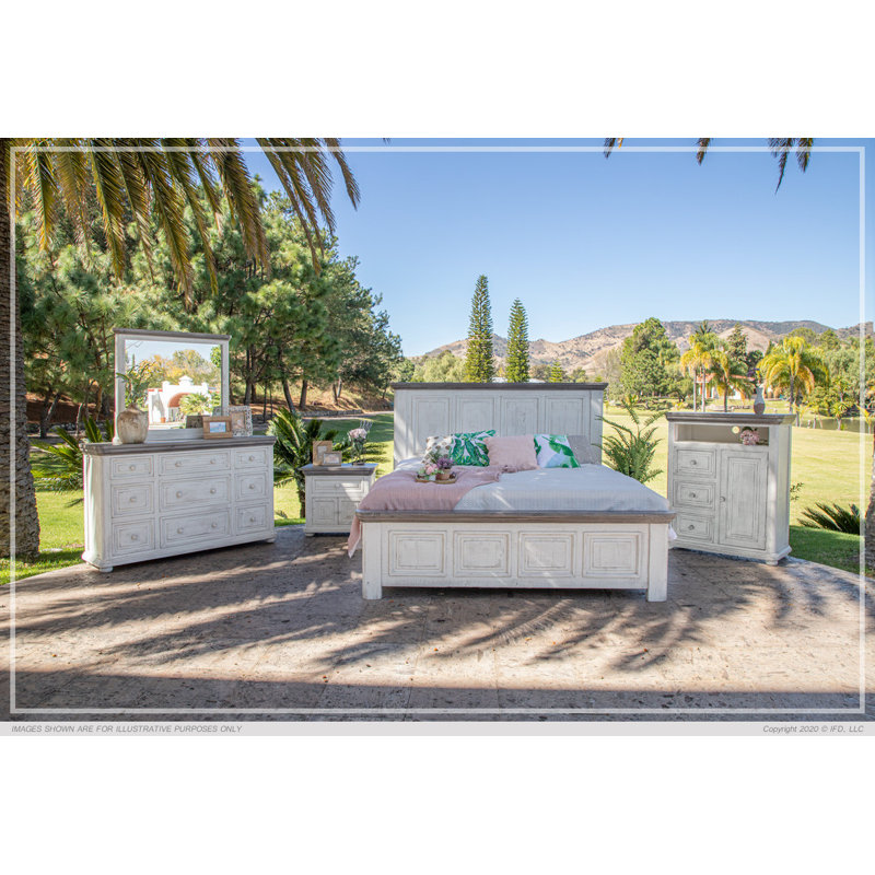 Chenay Raised Panel Bed, King