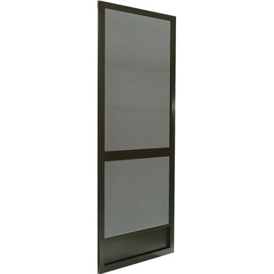 Porte moustiquaire en aluminium