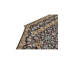 Soho Wool Oriental Area Rug in Blue/Camel/Light Blue