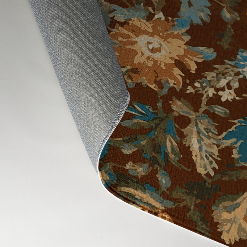 Tapis d'intérieur et d'extérieur brun Nature, Rectangle 9 pi x 12 pi