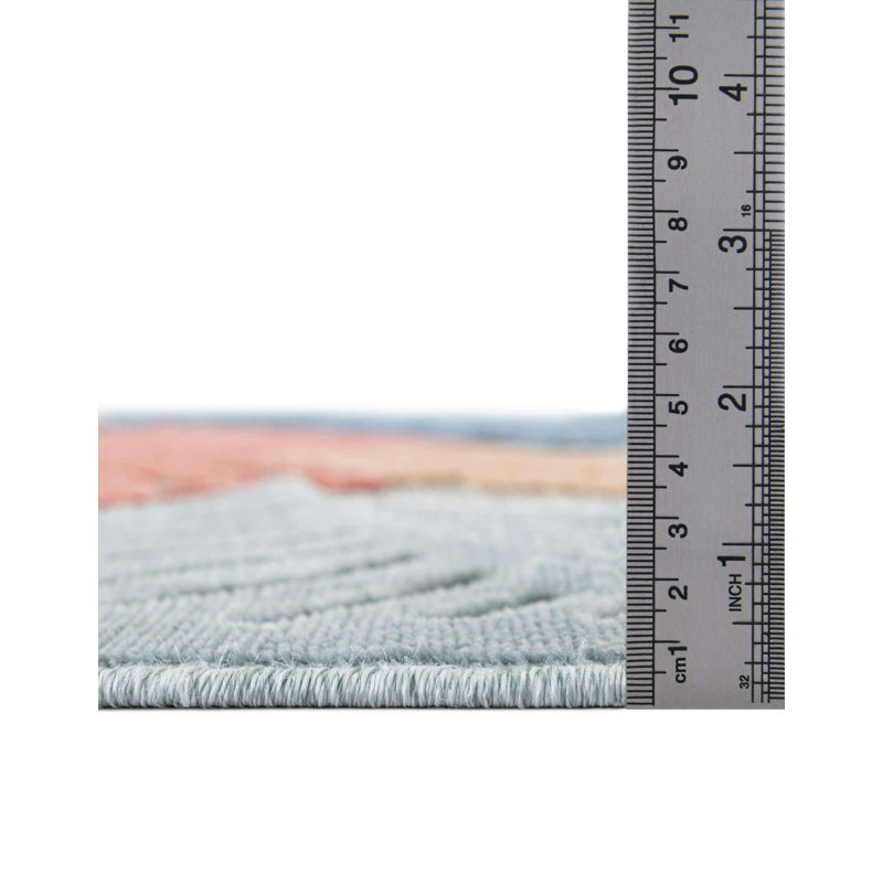Tapis Fisan Island Wygant, Rectangle 6 pi 4 po x 9 pi