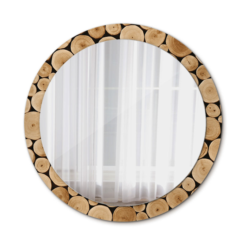 Huldar Glass Flat Wall Mirror