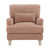 Terracotta Polyester/Gray Wood is out of stock