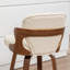 Tabourets de bar pivotants en bois et en similicuir Xaviera (ensemble de 2)-2126964618-2126964617-2128588733