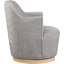 Fauteuil pivotant rembourré Hudnut-89200311