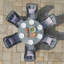 Mitcheldean 6 Seat Round Rattan Dining Set