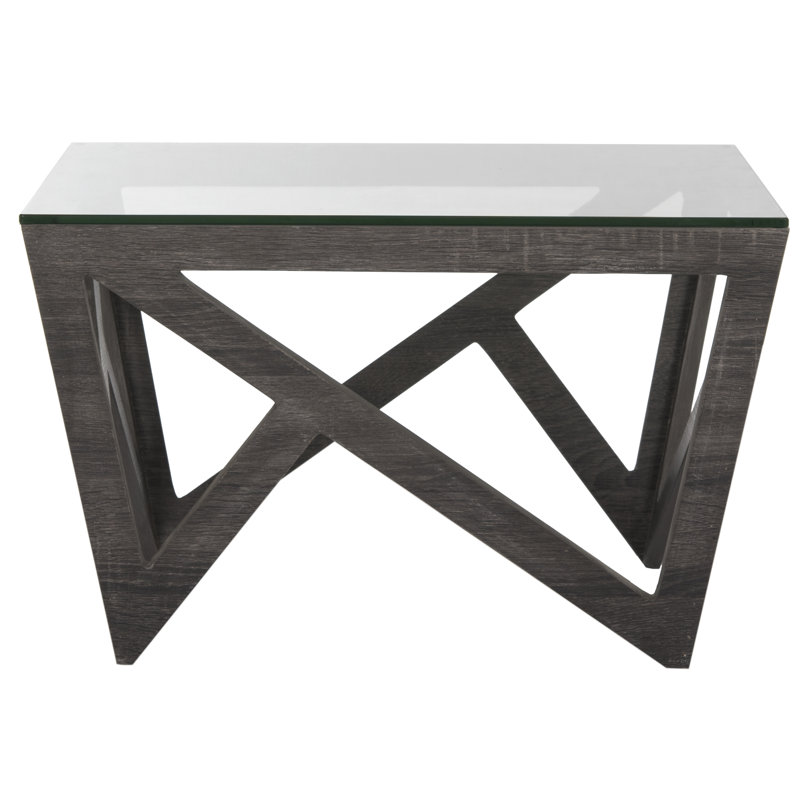Glass Top Single Coffee Table