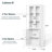 70.9'' H X 94.48'' W Book Cabinet Storage Bookcase Set-33658129