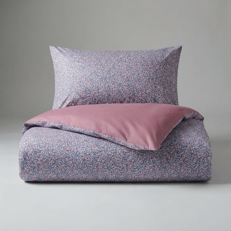 Ensemble de housse de couette Penny Dusty Rose Ditsy