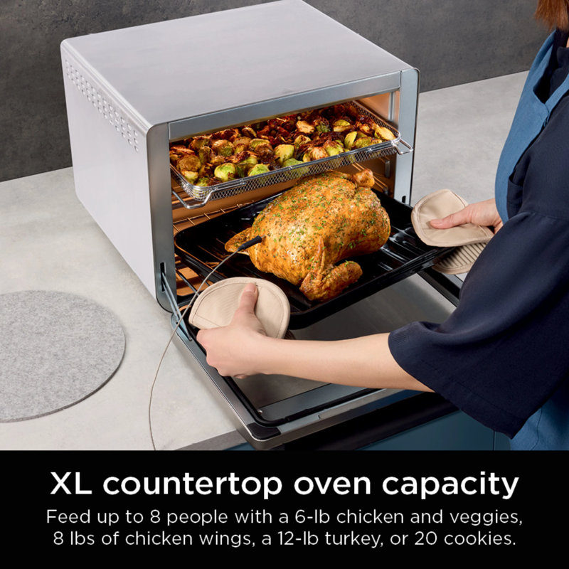 Ninja Prestige Smart XL Stainless Steel Air Fryer & Countertop Oven