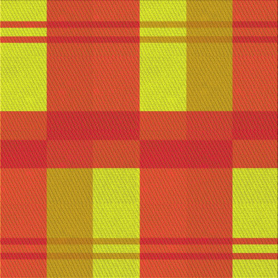Tapis abstrait en laine jaune