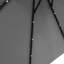 Antibes 2.7m Traditional Parasol with Lights-1258266141