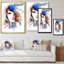 «Brown Portrait of A Stylish Mannequin», reproduction d'art sur toile glam-1976344751-1976344738
