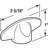 3/8 in. Spline Socket, Tee Handle, Stone Color