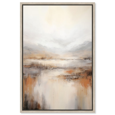 Art mural naturel sur toile en cascade naturelle par Art Remedy