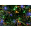 Double sapin de Noël artificiel vert 6 pi avec 330 lumières colorées et blanches