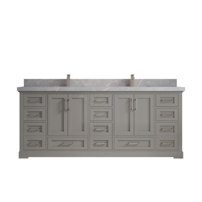Ensemble de meuble-lavabo double 84 po Esin
