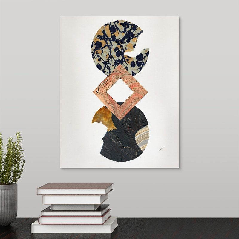 « infinite poursuite iv », peinture sur toile, Toile tendue, H 14 po x l 11 po x p 1,25 po