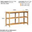 Marazzi 63cm 2 Shelf Shelving Unit