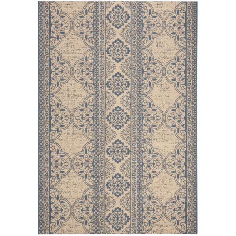 Kipp Paisley Hand Woven Indoor / Outdoor Area Rug