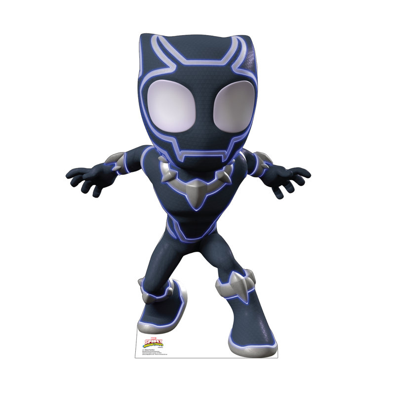 «Black Panther» en carton debout