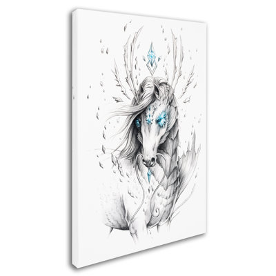«Sea Horse» par Kivalina, impression sur toile tendue