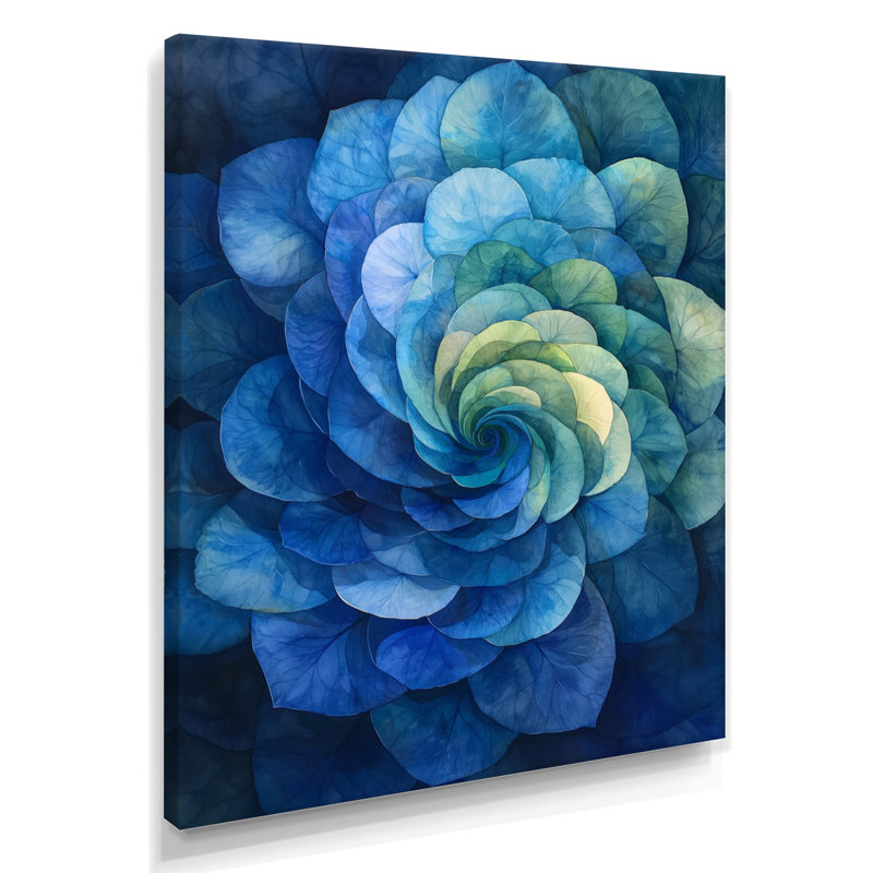 Cline - Floral Canvas Wall Art, H 40 po x l 30 po, Toile tendue, Ne s’applique pas