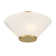 Hashimoto 3-Light Convertible Semi-Flush or Pendant 