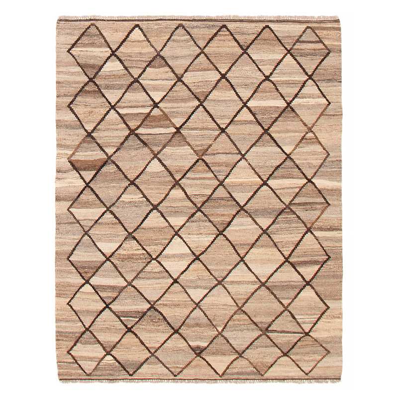 Kilim taupe Sivas 5 pi 1 po x 6 pi 5 po