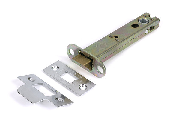 Aged Brass 5" Heavy Duty Latch, Satin Chrome