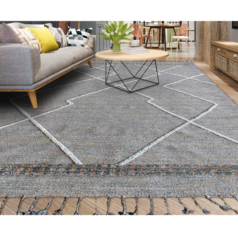 Moroccan Area Rug, Rectangle 8' x 10'