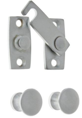 Shutter Bar Kit, Satin Chrome