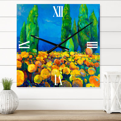 Metal Wall Clock