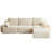Boneless Pet-Friendly Cloud Modular Sectional Sofa,Modern Memory Foam Compressed Sofa,Large 3 Seats Sectional Couches-335623192