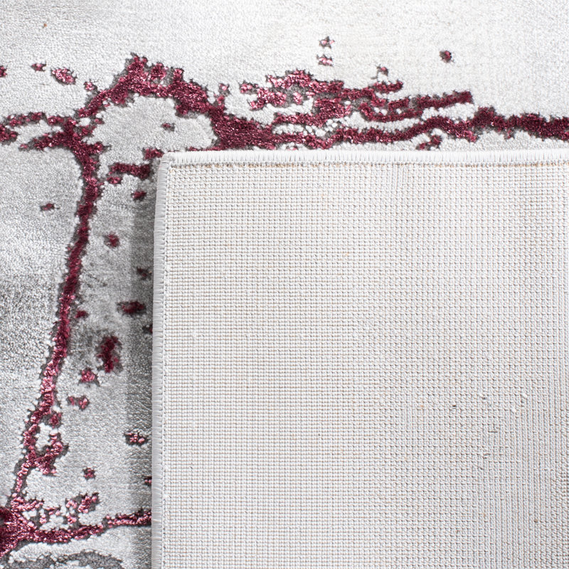 Ahanu Abstract Area Rug, Rectangle 79 x 152 cm