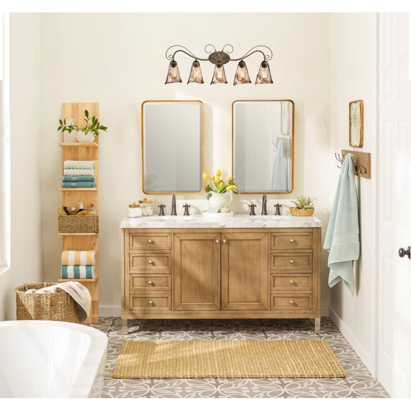 Hillam 5 - Light Dimmable Vanity Light