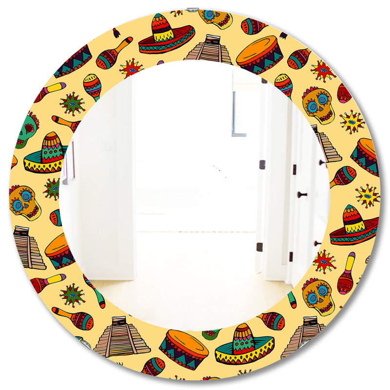 Miroir d'appoint, H 31,5 po x l po