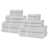 Ensemble de 12 serviettes