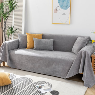 Pet-Friendly Waterproof Polyester Couch Cover