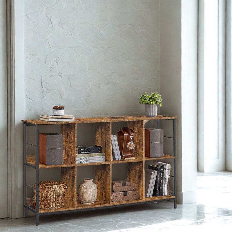 Tasleema Bookcase, 80 cm H x 132.8 cm W x 33 cm D x