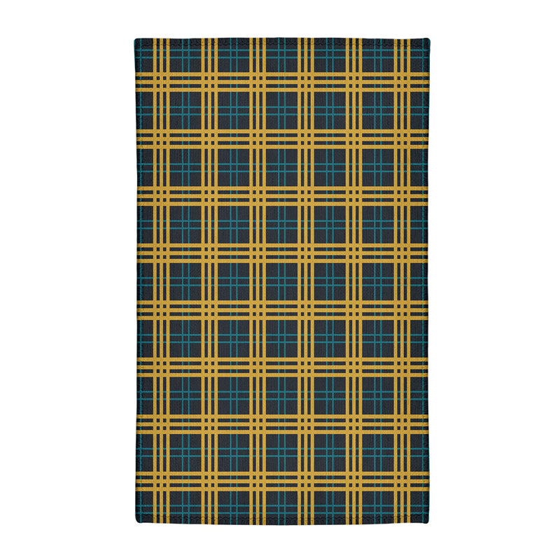 Plaid Indoor Rug, Rectangle 3' x 5'