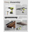 Tablettes flottantes 17 "Acacia Live Edge, tablettes flottantes en bois pour mur-216028119-58610664