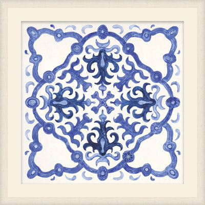 Ornate Tiles 6 Framed Print