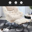 Fauteuil Lazy avec repose-pieds, fauteuil d'appoint moderne-736452335