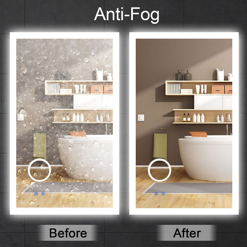 Miroir mural plat