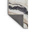 Tapis gris soyeux et moelleux-584241329